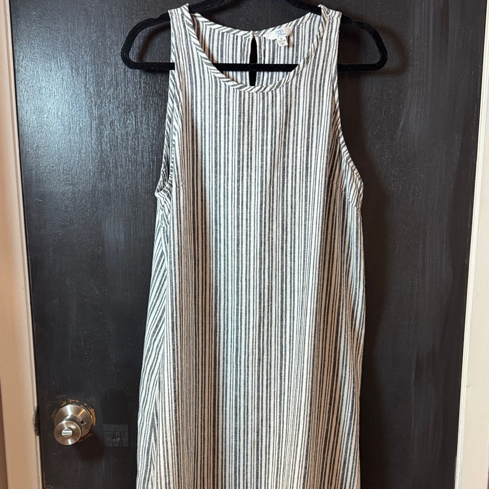 Time and True Blue Stripped Dress